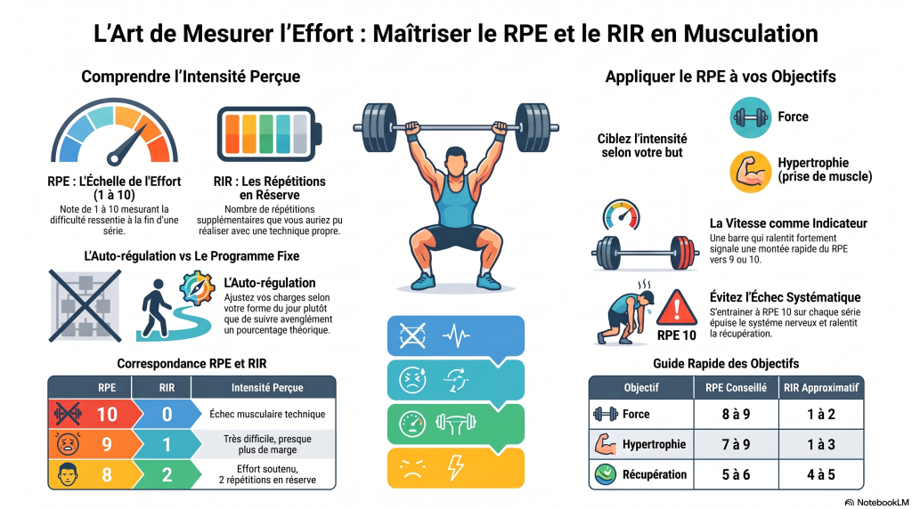 guide de l intensité en musculation
